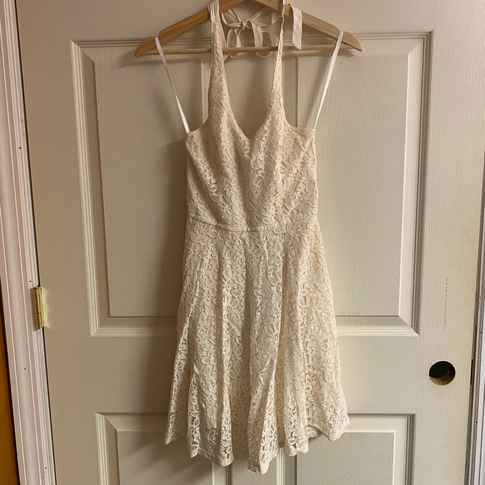 Abercrombie Lace Halter Dress